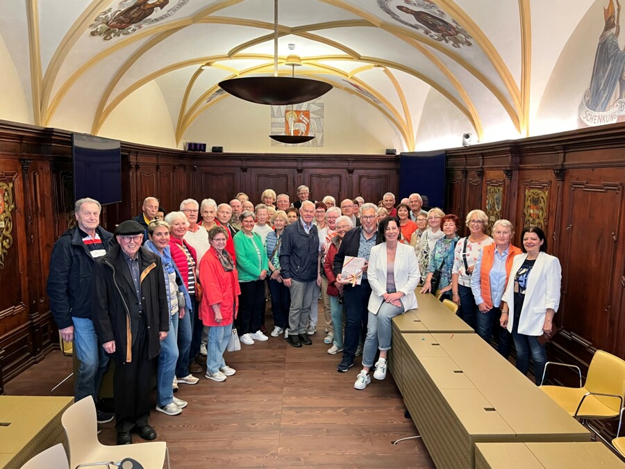 Visita in Municipio di una delegazione di Bernkastel-Kues 