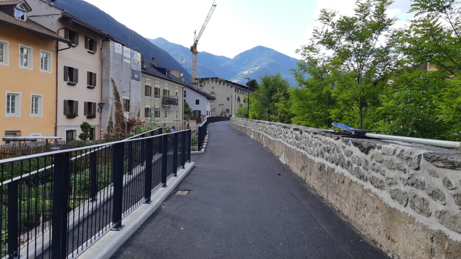 Wiedereröffnung der Griesgasse: Fahrradweg im Abschnitt Adlerbrücke – Widmannbrücke wieder freigegeben. 