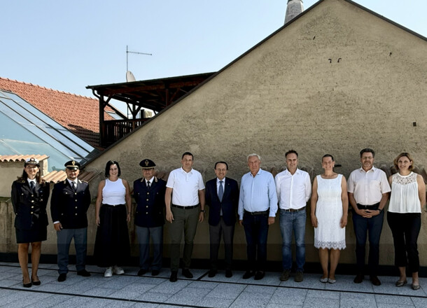 Incontro dell’amministrazione comunale di Bressanone con il nuovo Questore Giuseppe Ferrari