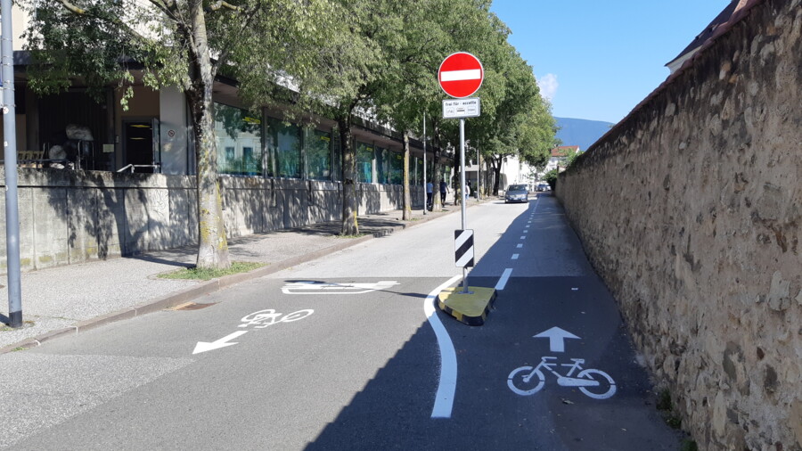 Modifica alla viabilitá in Via San Cassiano 