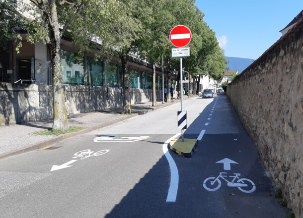 Modifica alla viabilitá in Via San Cassiano 