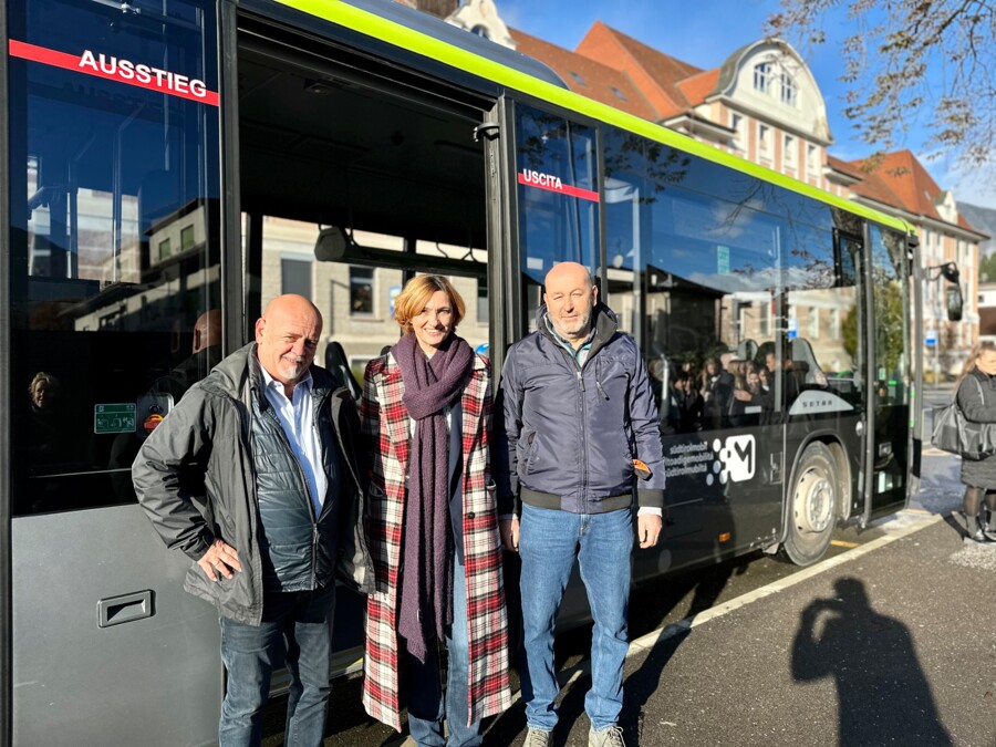 Sicuri sul bus - a Bressanone a lezione con gli autisti 