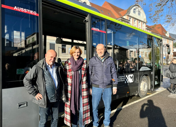 Sicuri sul bus - a Bressanone a lezione con gli autisti 